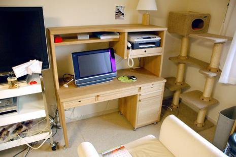 オークPCデスク