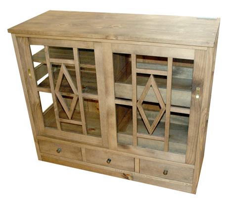 引き戸の茶箪笥